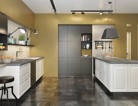 Серая кухня в Сызрани