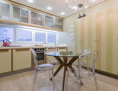 Светлая кухня в Арзамасе