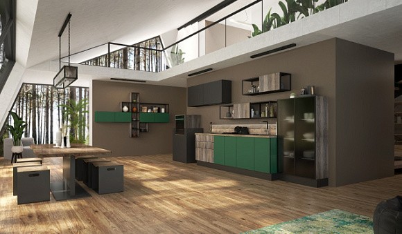 Зеленая кухня в Егорьевске