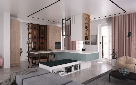 Кухня в скандинавском стиле IKEA