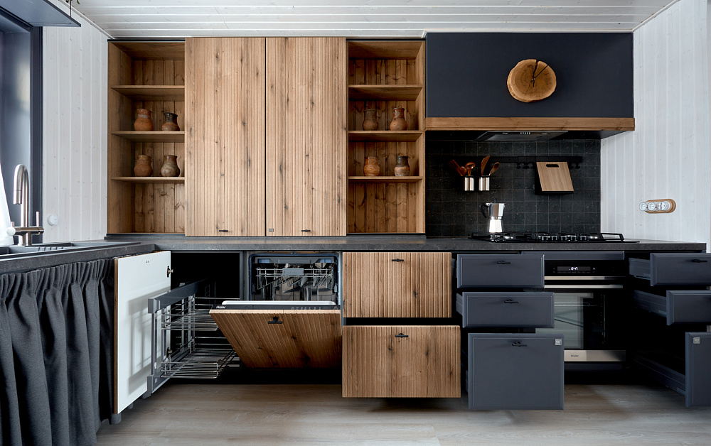 Кухня Бриджит для семьи фермеров